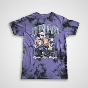 Jujutsu Kaisen Tie Dye 100% Cotton Shirt Size Small